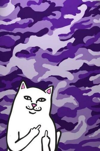Ripndip Wallpaper Skate Camouflage Purple