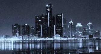 Detroit City Wallpaper Top Background
