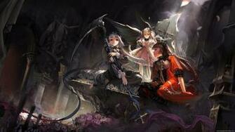 Anime Wallpaper Manga Girls Art Cg