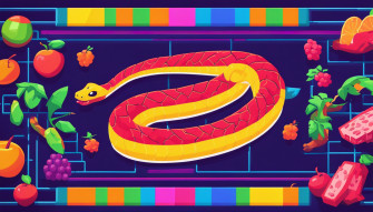 Snake Game Wallpaper