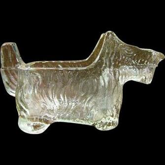 Depression Era Scottie Dog Candy Dish Creamer From Faywrayantiques On
