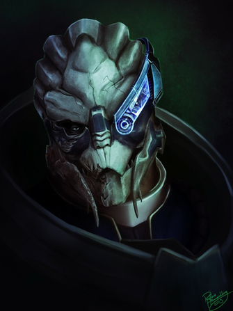 Mass Effect Garrus Vakarian By Ruthieee