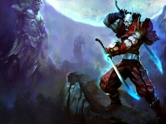 Shen Wallpaper Bloodmoon