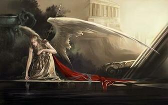 Fallen Angel Wallpaper