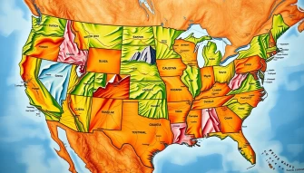 Usa Map HD Wallpaper