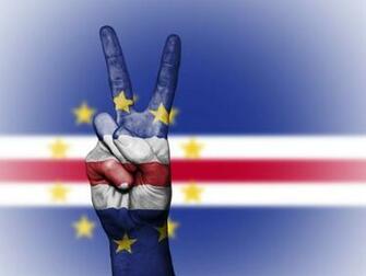 HD Wallpaper Background Banner Cabo Verde Colors Country