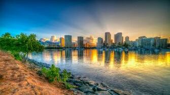 Desktop Wallpaper Hawaii Honolulu HDr Sunrises And