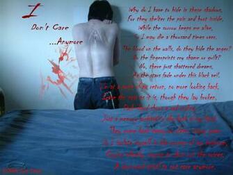 Don T Care Anymore By Lilithlairpoetry