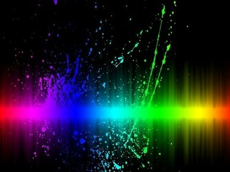 Neon Color Splash Spla