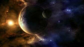 Sun Moon Earth Space Wallpaper Pc Android iPhone And iPad