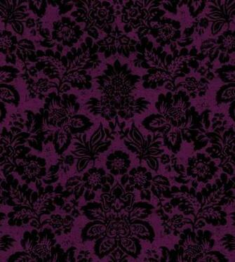 Vintage Flower Background Purple Leaf Wallpaper