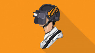 Orange Pubg Lover Side Profile Wallpaper
