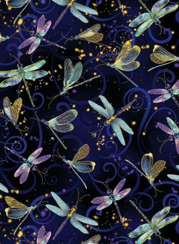 Serpil Serdar On Lila Dragonfly Wallpaper Art