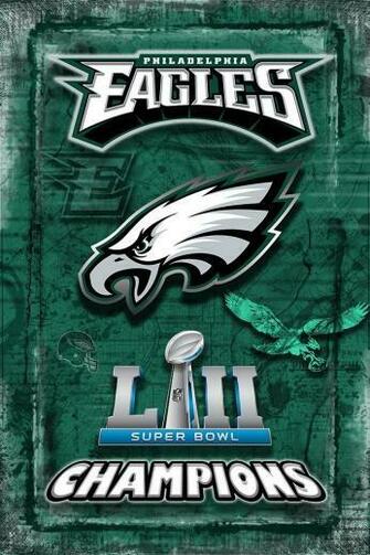 Philadelphia Eagles Super Bowl Championship Poster