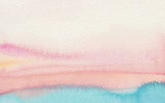 Watercolor Wallpaper Something Peach