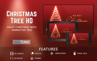 Christmas Tree HD Decorate Your Room With Beautiful Scenery