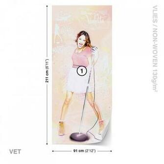 Disney Violetta Wall Paper Mural Buy At Abposters
