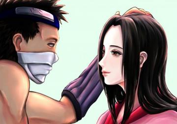 Wallpaper Haku Cute Profile Naruto Headpat Zabuza