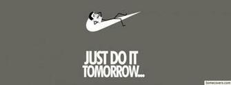 Just Do It Tomorrow Cover Covers Myfbcovers