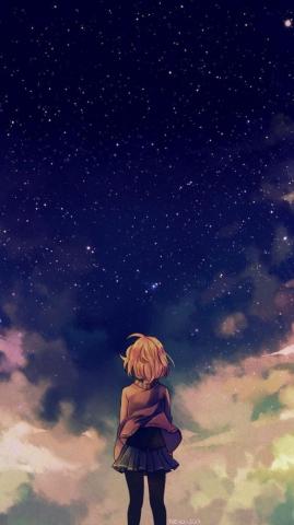 Pastel Aesthetic Anime HD Wallpaper Desktop