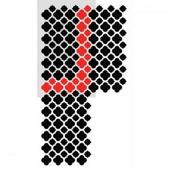 Stencils Modern Pattern Reusable Stencil For Walls Just Like Wallpaper