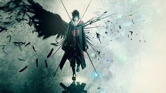 Naruto Shippuden Akatsuki Feathers Artwork Anime Boys Wallpaper
