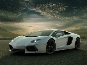 Lamborghini Aventador Skyscapes Wallpaper
