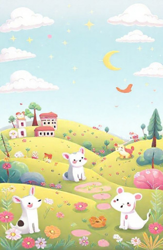 Cute Cartoon Wallpaper For Girls