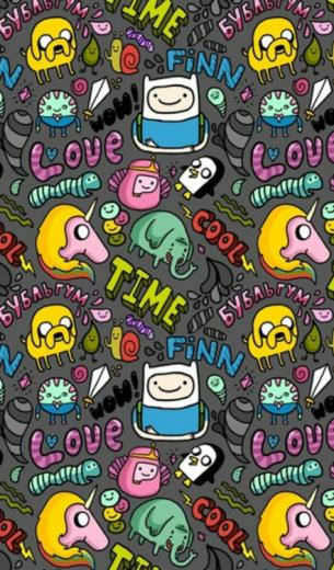 Adventure Time With Finn And Jake Wallpaper