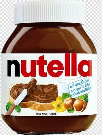 Chocolate Spread Nutella Ferrero Spa Food Hazelnut