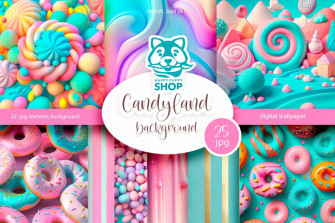 Pink Candy Wallpaper