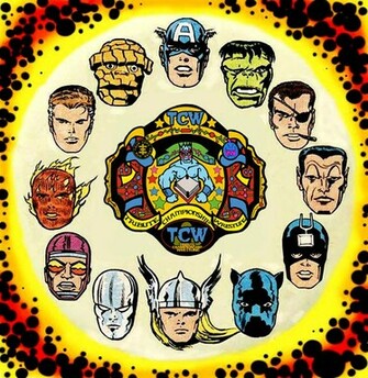 Tcw Jack Kirby Marvel Characters Promo Image By Markg72 On