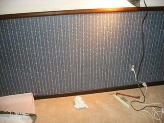 Reattaching Loose Wallpaper On