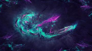 Blue And Purple Wallpaper On