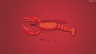 Lobster Wallpaper Top