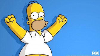 Homer Simpson Aesthetic Wallpaper