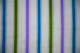 Striped Fabric Texture Green Blue And Purple On White Picture