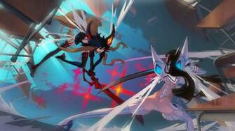 Vs Kiryuin Satsuki Kill La Fighting Anime Girl Image HD Wallpaper