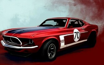 Muscle Cars Wallpaper Boss Racer Vehicles