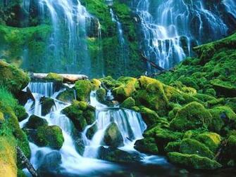 Mountains Amp Waterfalls Wallpaper