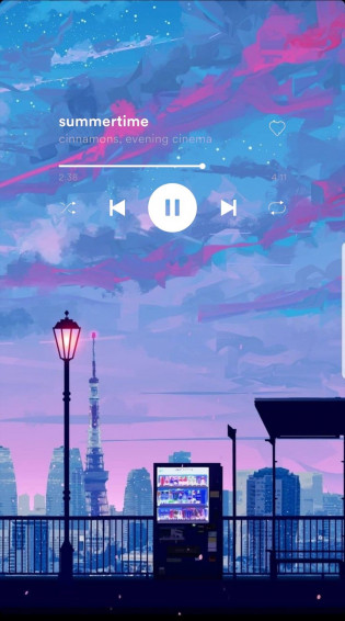 Summertime Scenery Wallpaper Anime