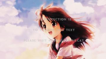 Happy Pretty Anime Girl Azumanga Cute Animated