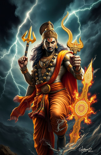 Lord Rama Angry Wallpaper