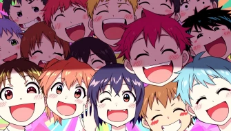 Funny Anime Faces Wallpaper