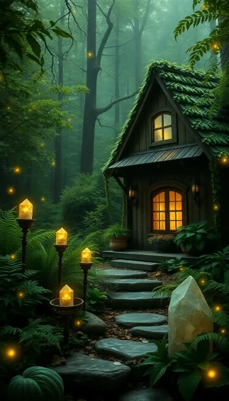 Green Witch Aesthetic Wallpaper