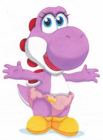 Commission Baby Girl Yoshi By Azumiangel