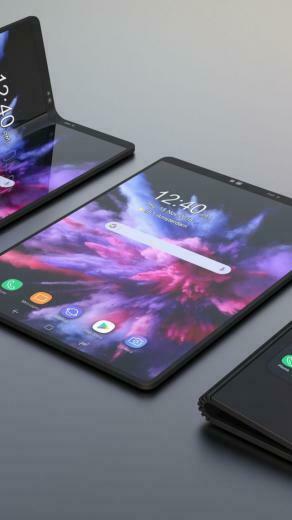 Wallpaper Samsung Galaxy Fold Foldable Smartphone HD Hi Tech