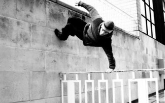 Parkour Traceur Wallpaper Stock Photos