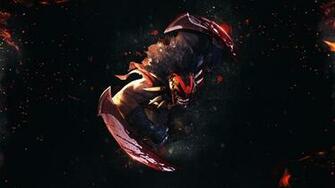 Wallpaper Dota Bloodseeker Monster Fantasy Games
