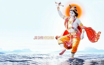 Lord Krishna HD Wallpaper New